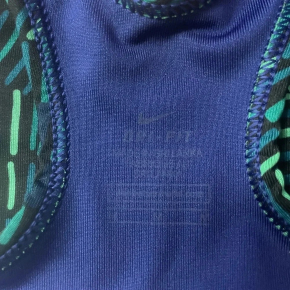 Nike Womens Padded Sports Bra Pro Dri-Fit Tidal Size Medium - Picture 4 of 4